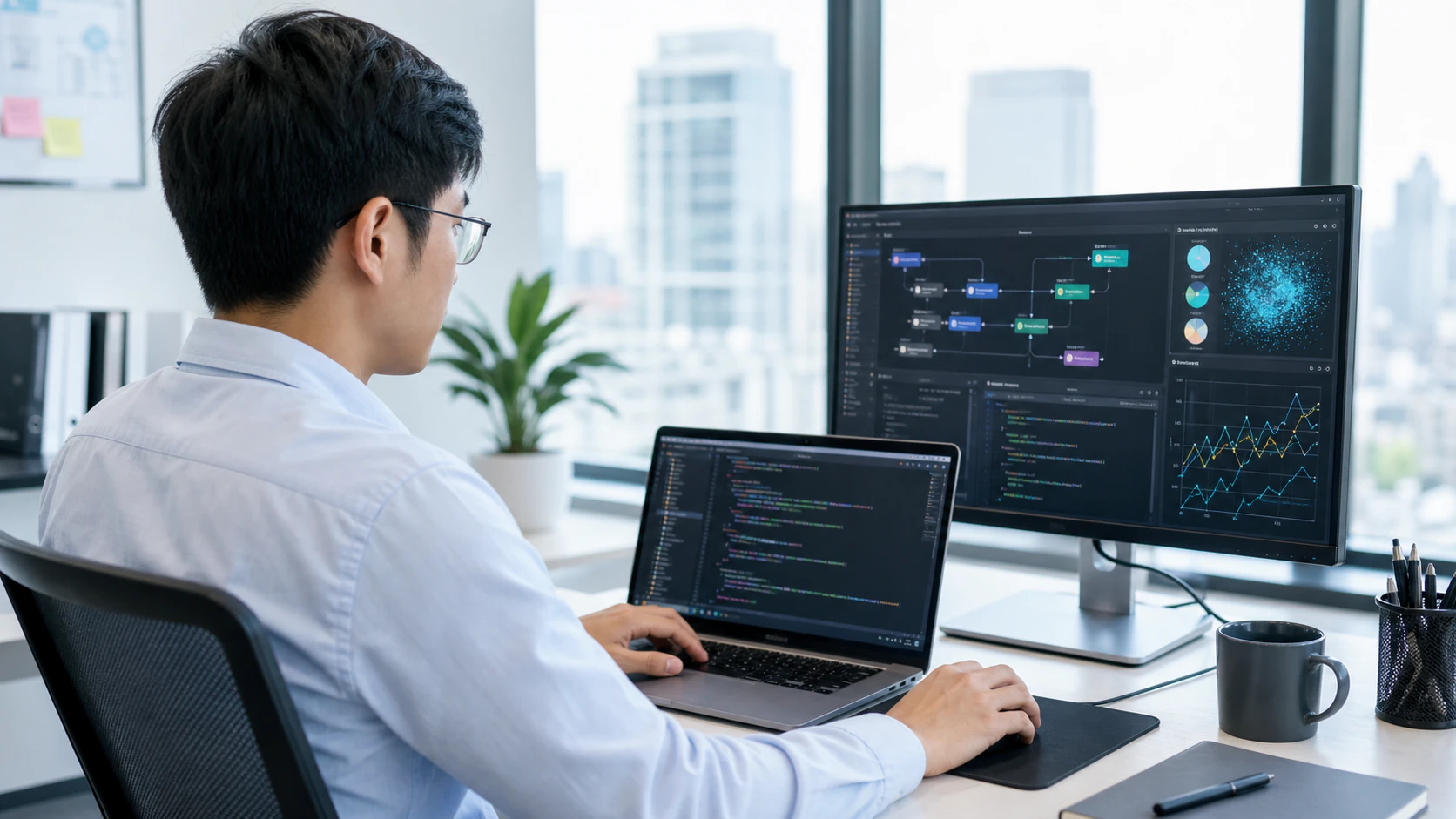 AI 技術開發人才使用程式碼與模型流程開發 AI 應用